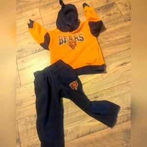 Chicago Bears NFL 3T toddler sweatshirt & sweatpants combo